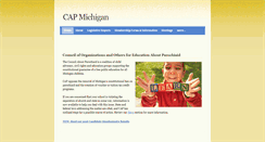 Desktop Screenshot of capmichigan.org